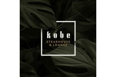 Kobe logo foliage background